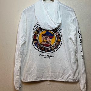 Mayan calendar Costa Maya Mexico lightweight jacket